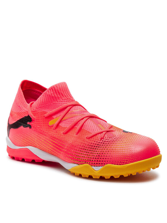 Puma Puma Buty do piłki nożnej Future 7 Match Tt + Mid Jr 107731-03 Różowy