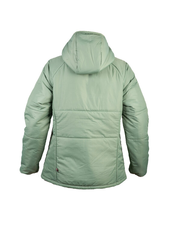 Jack Wolfskin Jack Wolfskin Kurtka przejściowa Bergland INS Hoody W Zielony Regular Fit