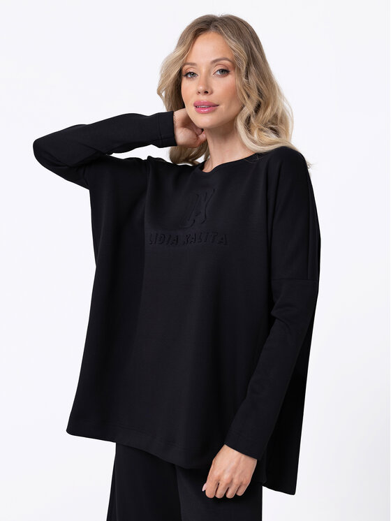LIDIA KALITA LIDIA KALITA Bluza MISSLKBT Czarny Oversize