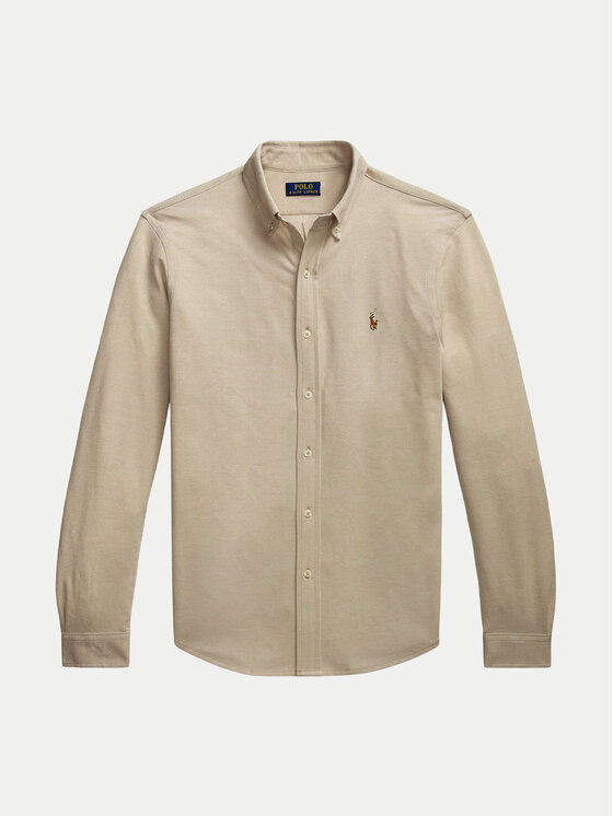 Polo Ralph Lauren Polo Ralph Lauren Cămașă 710932545007 Bej Custom Fit