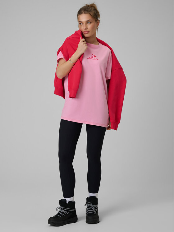 4F 4F T-Shirt SUMMIT BLISS Różowy jasny Oversize