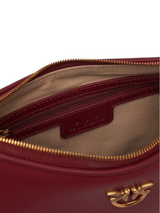 PINKO PINKO Handtasche Half Moon Mini Fl 102790 A0F1 Dunkelrot