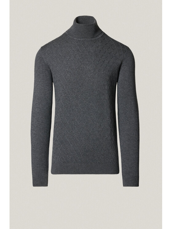 Próchnik Próchnik Sweter PM8 SW073225000131 Szary Regular Fit