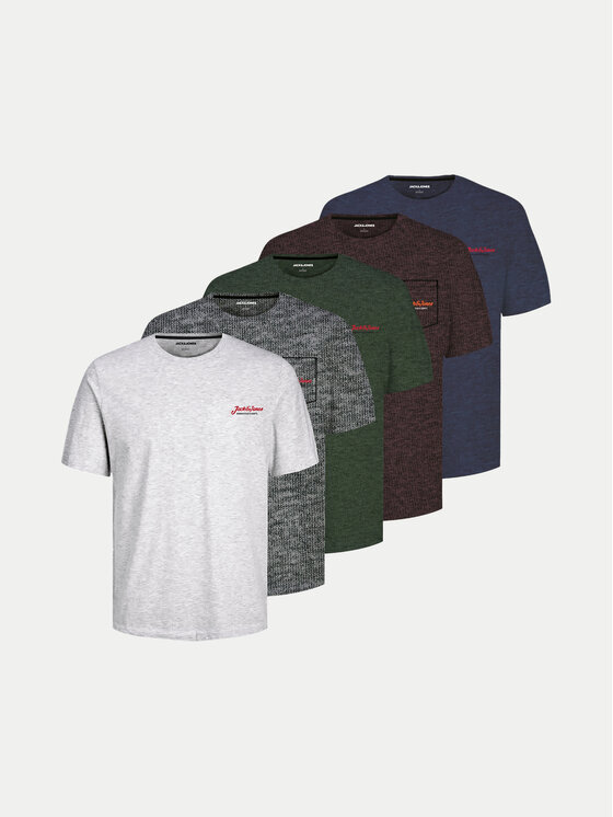 Set di 5 t-shirts Jack&Jones