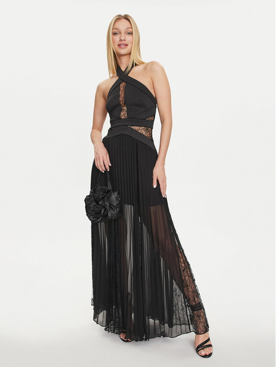 Marciano Guess Marciano Guess Abendkleid 4GGK67 8637Z Schwarz Regular Fit