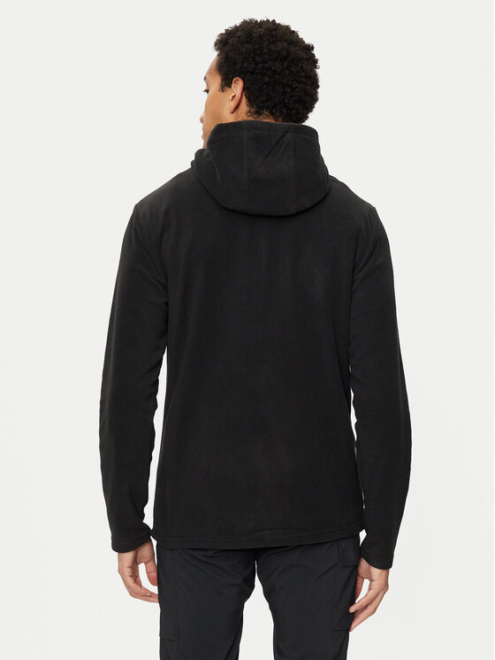 4F 4F Felpa di pile 4FWMM00TFLEM290 Nero Regular Fit