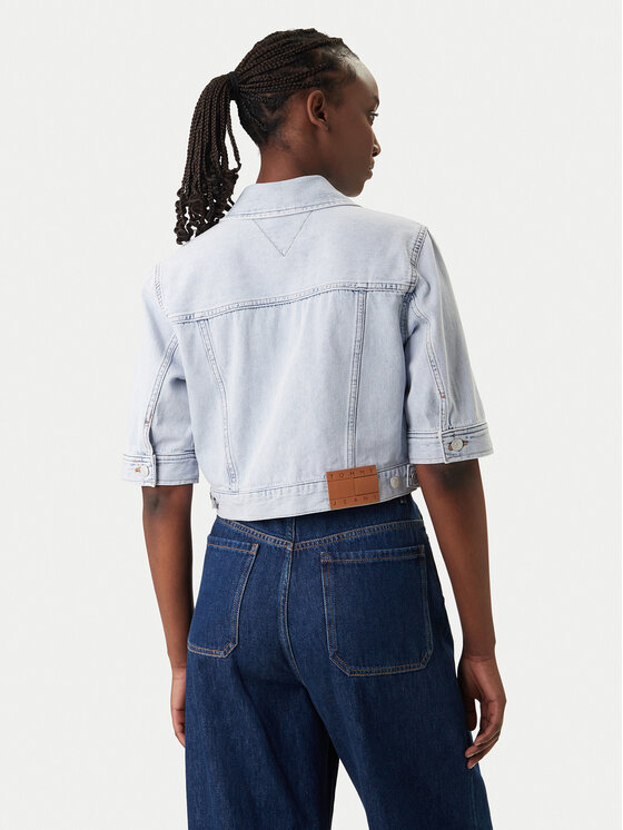 Tommy Jeans Tommy Jeans Farmer kabát DW0DW22388 Világoskék Regular Fit