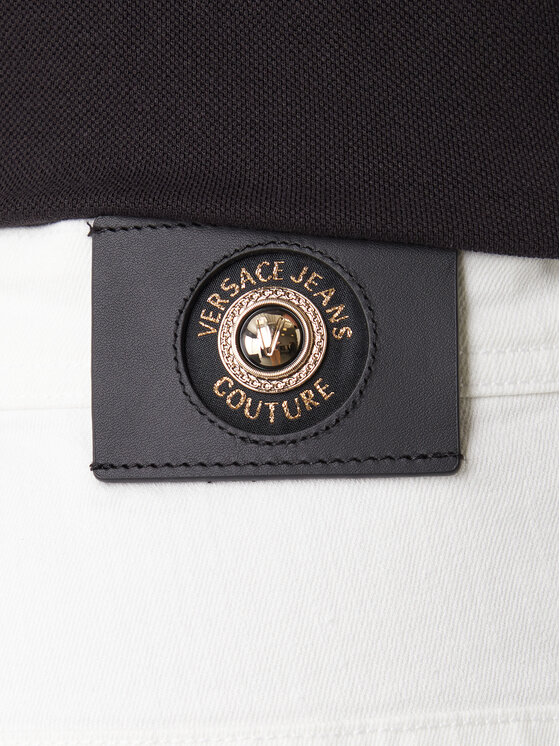 Versace Jeans Couture Versace Jeans Couture Teksad 80GAB5RE CEWCA Valge Straight Fit