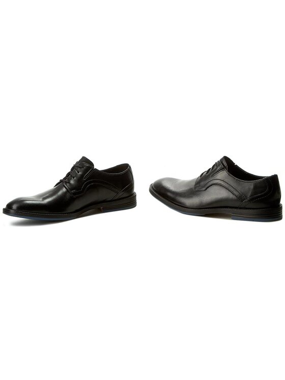Clarks P buty Prangley Walk 261232547 Czarny Modivo.pl