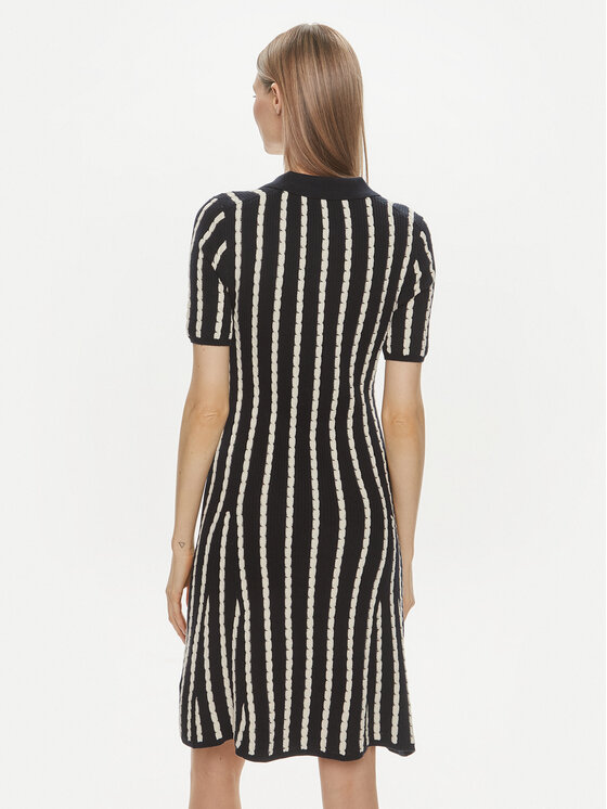 Tommy Hilfiger Tommy Hilfiger Trikotažinė suknelė WW0WW41748 Tamsiai mėlyna Regular Fit