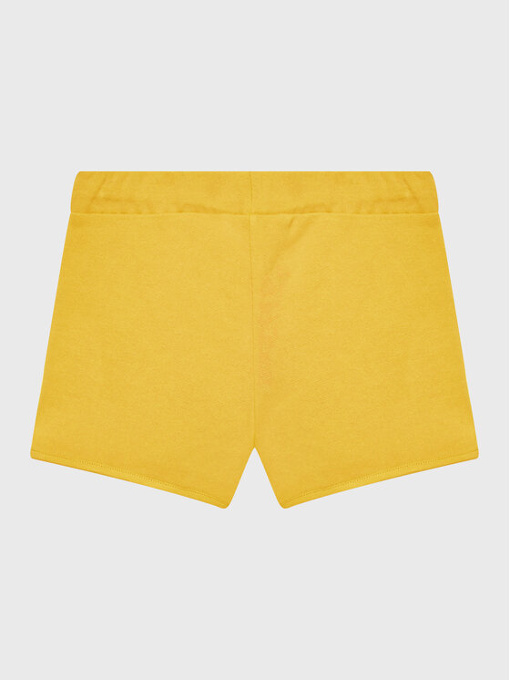 United Colors Of Benetton United Colors Of Benetton Szorty sportowe 3J70G900O Żółty Regular Fit