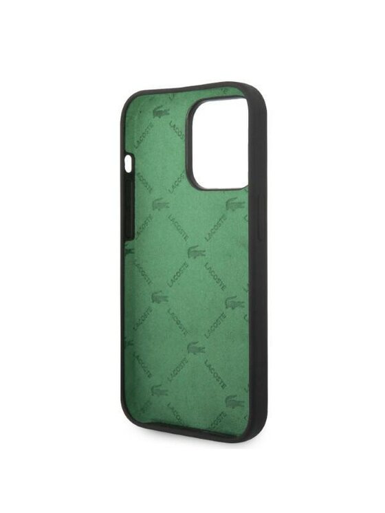 Lacoste Lacoste Etui na telefon iPhone 14 Pro Czarny