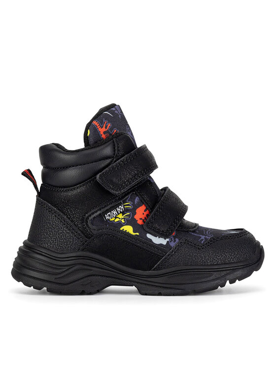 Action Boy Action Boy Schnürschuhe AVO-341-030 Schwarz