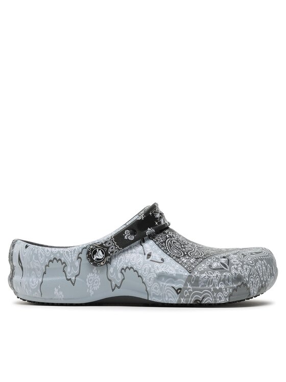 Crocs Crocs Natikače Bistro Graphic Clog 204044 Siva