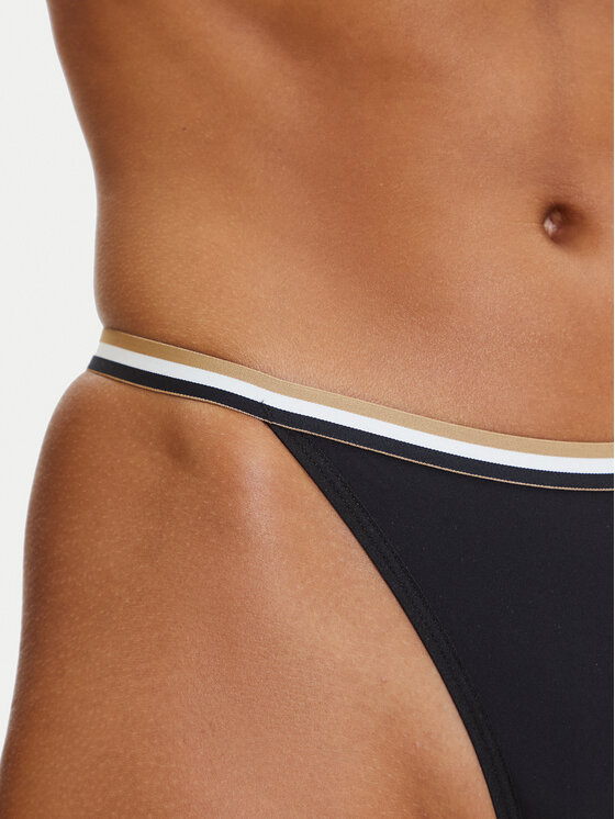 BOSS BOSS Set 3 perechi de chiloți tanga 50545602 Negru