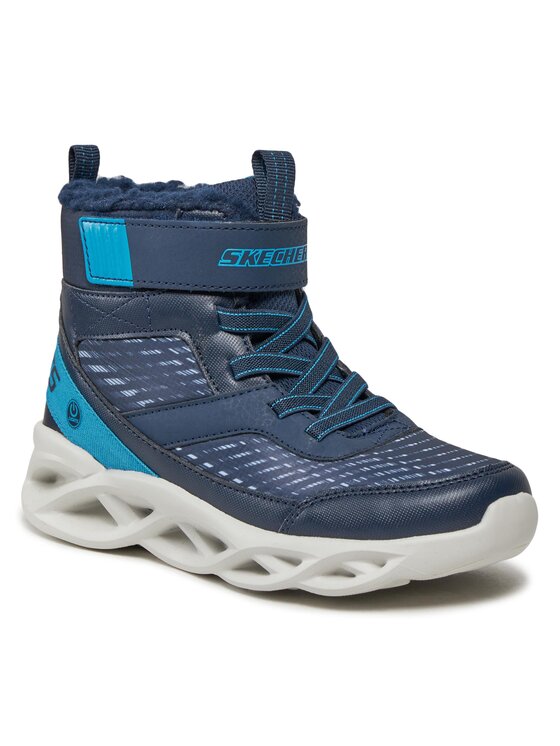 Skechers Skechers Sneakersy Twisted-Brights 401651L/NVBL Niebieski