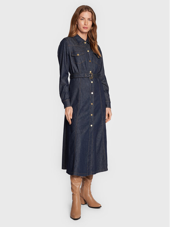 Luisa Spagnoli Luisa Spagnoli Джинсова сукня Gela 5393145 Cиній Regular Fit