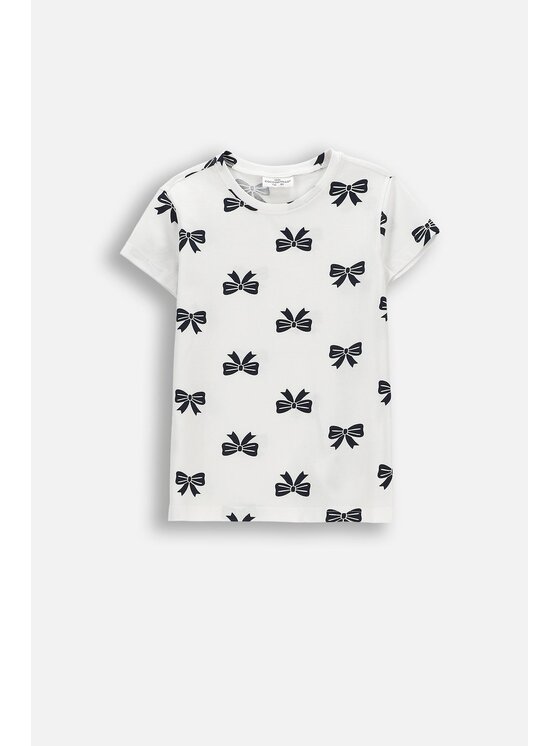 Coccodrillo Coccodrillo T-Shirt WC6143220VGA-001 Biały Regular Fit
