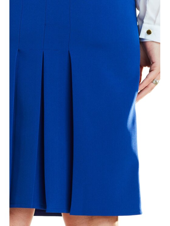 Awama Awama Spódnica A255 Czarny Basic Fit