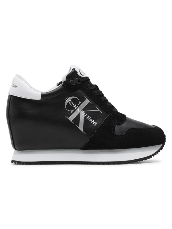 Wedge sneakers lace up cheap