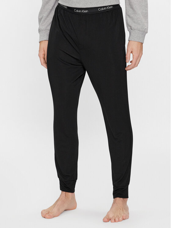 Calvin Klein Underwear Calvin Klein Underwear Pižamos kelnės 000NM2235A Juoda Regular Fit