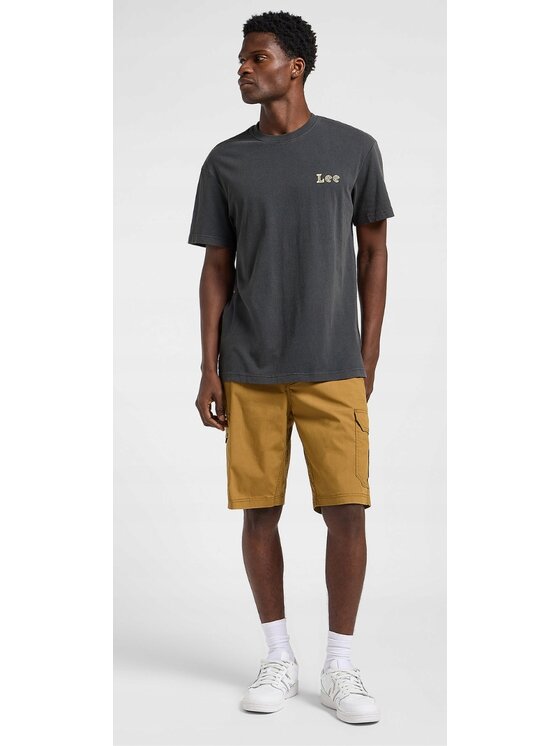 Lee Lee Szorty materiałowe XM Crossroad Cargo Short Extreme Motion Brązowy Cargo Fit