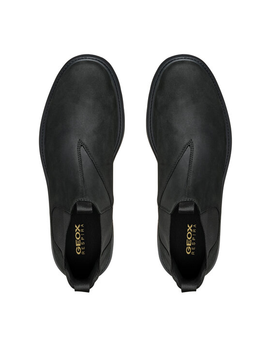 Geox Geox Ghete Jodhpur U Spherica Ec7 U46FRA 000FF C9999 Negru