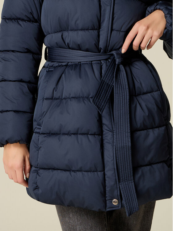 Oltre Oltre Giubbotto piumino F048R001551N034 Blu Over Fit