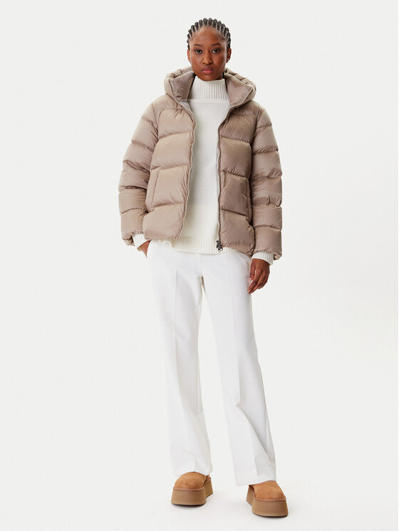 Hetregó Hetregó Giubbotto piumino Arina 8P600 25WD02 Beige Regular Fit