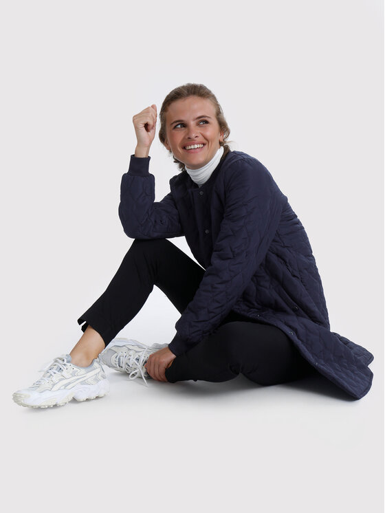 Kaffe Kaffe Преходно палто Shally 10504093 Тъмносин Regular Fit