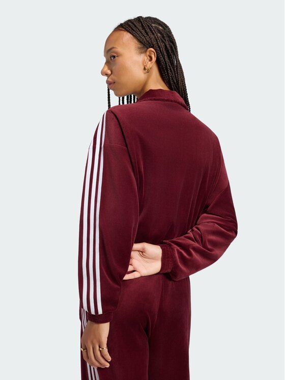 adidas adidas Top 172250 Czerwony ciemny Oversize