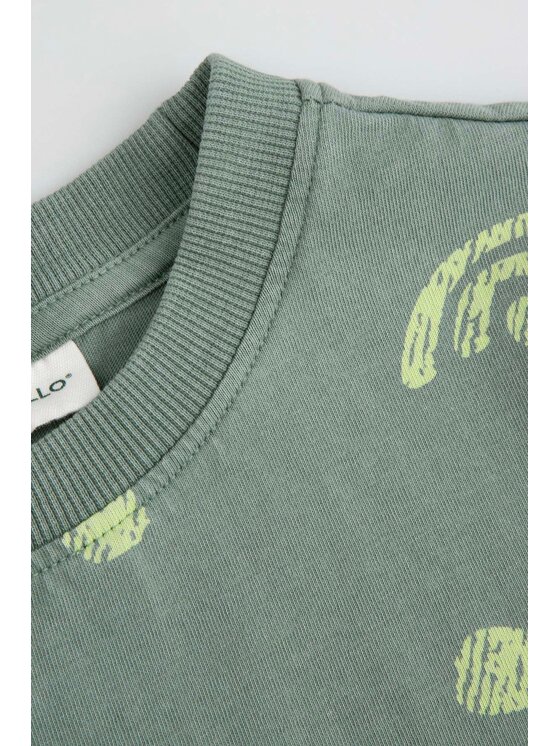 Coccodrillo Coccodrillo T-Shirt WC6143203TBK-011 Zelená Regular Fit
