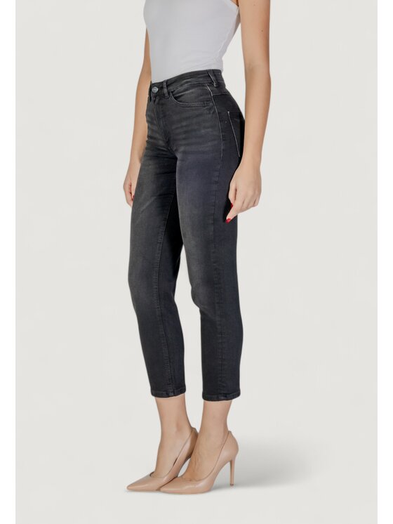 ICHI ICHI Jeans IHTWIGGY RAVEN Nero Mom Fit
