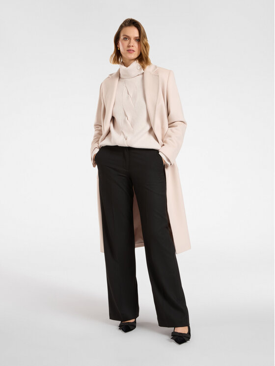 Elena Mirò Elena Mirò Pantaloni di tessuto P165P100366N033 Nero Regular Fit