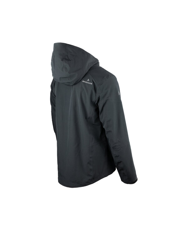Bergson Bergson Kurtka outdoor STORMVAULT STX Czarny Regular Fit