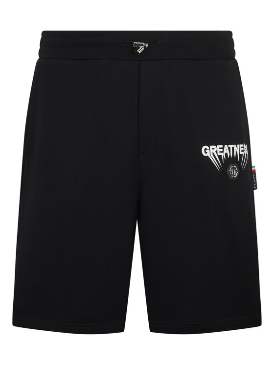 PHILIPP PLEIN PHILIPP PLEIN Szorty sportowe 26001 Czarny Jogger Fit