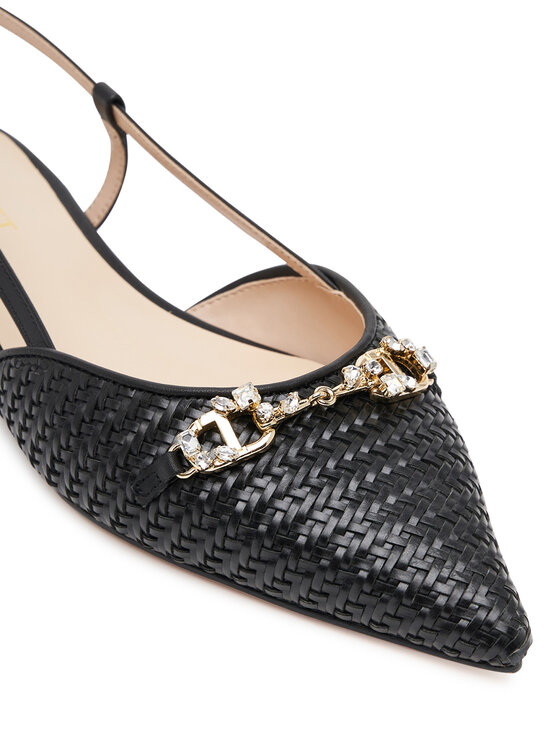 TWINSET TWINSET Балеринки 251TGT052 Черен