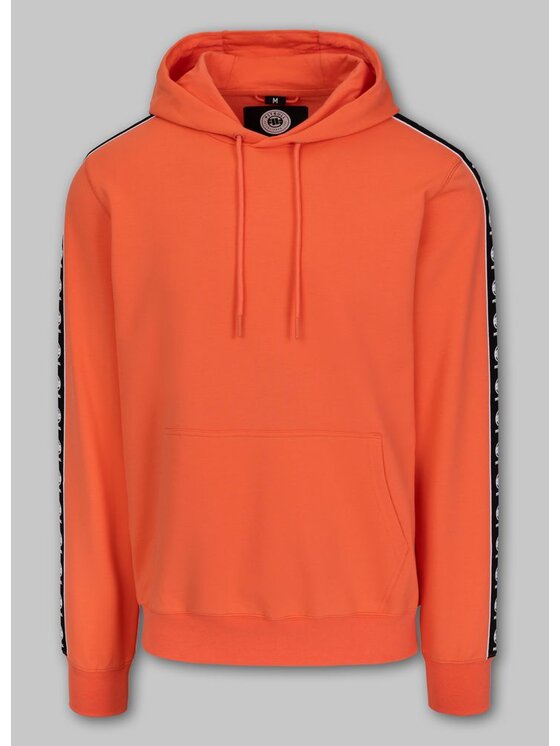 PITBULL PITBULL Bluza Bluza męska z kapturem TAPE NUGGET XXL Pomarańczowy Regular Fit