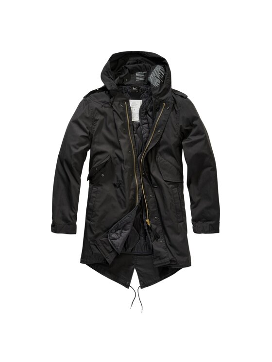 Brandit Brandit Parka 3164.2 Czarny Parka Fit