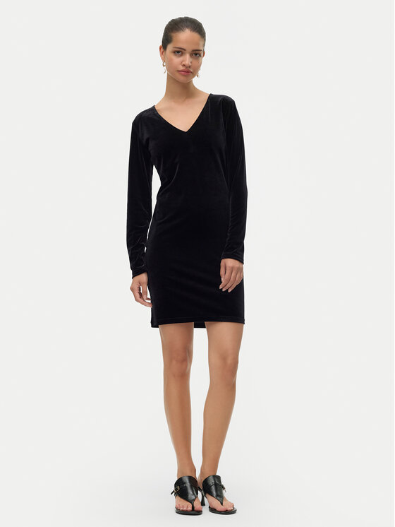 Vero Moda Vero Moda Koktejlové šaty Effie 10317001 Černá Slim Fit