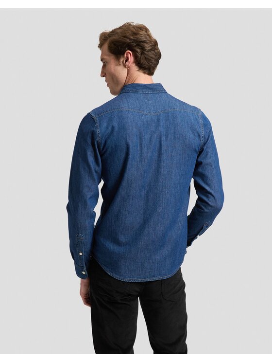 Lee Lee Koszula REGULAR SHIRT Niebieski Regular Fit