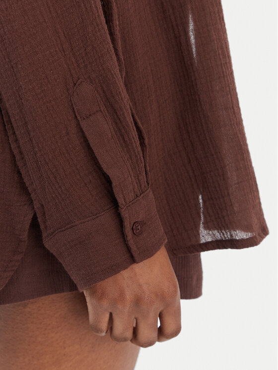 Seafolly Seafolly Сорочка Breeze 55428-TO Коричневий Regular Fit