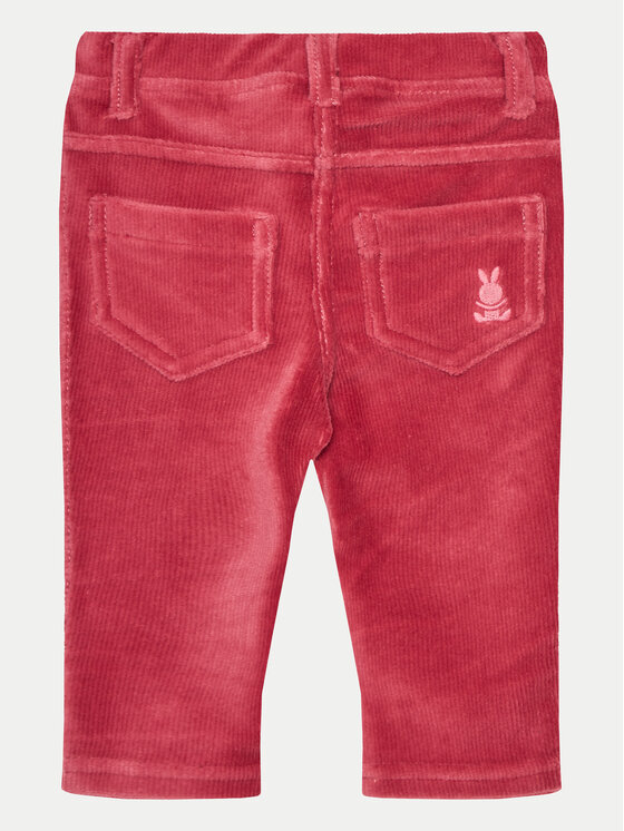 United Colors Of Benetton United Colors Of Benetton Hlače iz tkanine 4DZBAE003 Roza Regular Fit