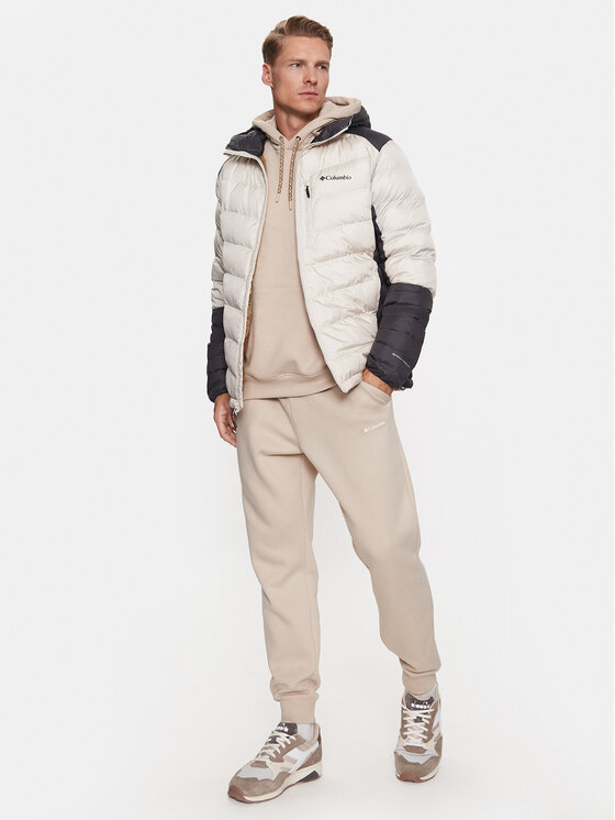 Columbia Columbia Kurtka przejściowa Labyrinth Loop™ Hooded Jacket Écru Regular Fit