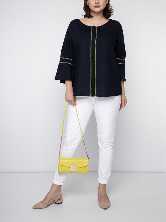 Blusa 1112059 Blu scuro Oversize