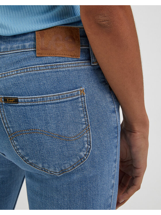 Lee Lee Jeansy SCARLETT Niebieski Skinny Fit