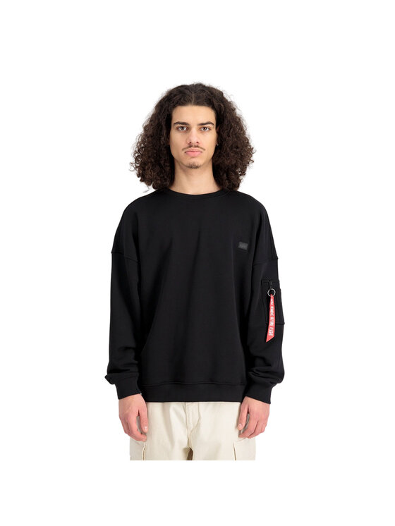 Alpha Industries Alpha Industries Bluza 146303 Brązowy Regular Fit