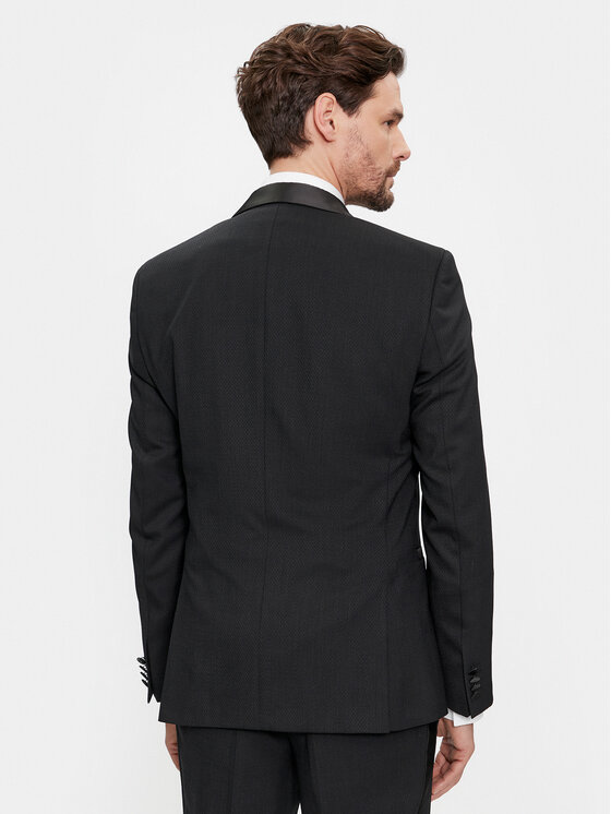HUGO Hugo Obleka Henry/Getlin241E1 50507120 Črna Slim Fit