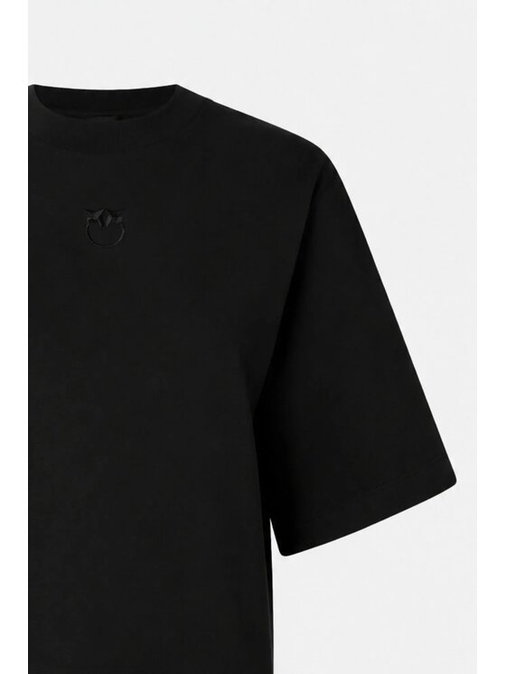 PINKO PINKO T-Shirt Niamey Czarny Relaxed Fit