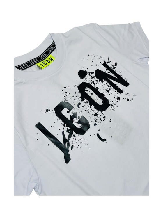 Icon Icon T-shirt ibks00520-bianco Bianco Regular Fit